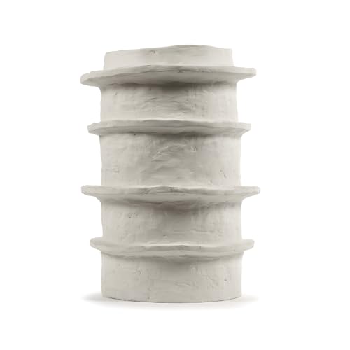 SERAX �X�g�[���E�F�A �� �|�b�g ����46.5cm Flower Pot 03 M Beige Molly B7323011-100 �傫�ȉԊ�