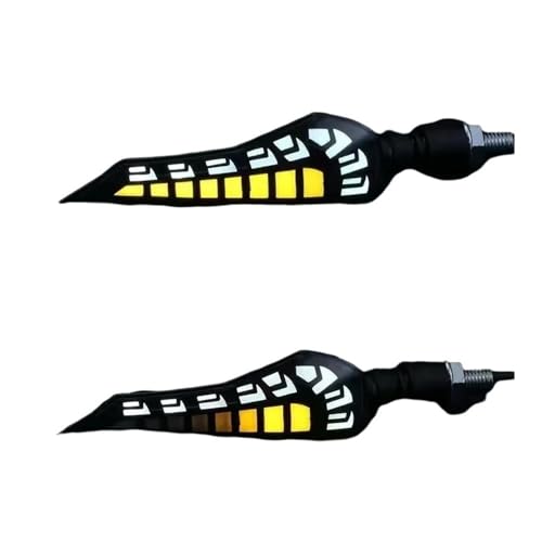 Clignotant LED Moto M10 séquentiel et feu stop DRL 12V pour indicateur arrière