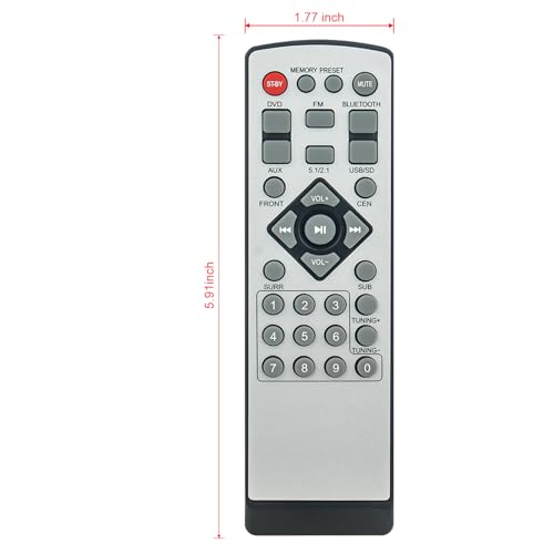 Télécommande de rechange pour haut-parleurs Acoustic Audio AA5170