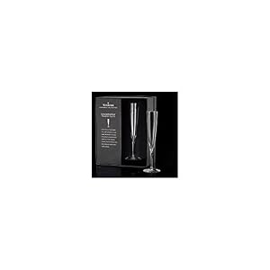 Waterford Elegance Trumpet Flute Pair 160ml, Crystal, 160 milliliters Waterford Elegance Trumpet Flute Pair 160ml Crystal 160 milliliters