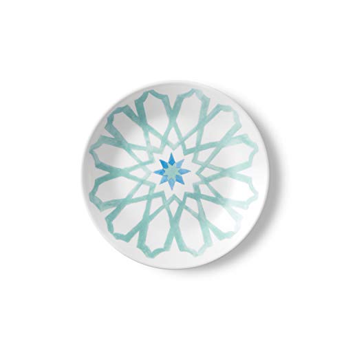 Corelle Global Collection Vitrelle 6-Piece Appetizer Plates Set, Triple Layer Recycled Glass, Lightweight Eco-Friendly 6-3/4-In Plates Set, Terracotta Dreams - Image 5