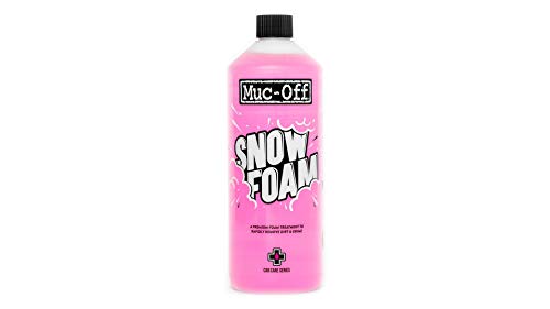 Muc-Off Snow Foam, 1 Liter - Biodegradable Car Wash Soap, Car Shampoo, Foam Cannon Soap - pH Neutral Bike Wash, Motorcycle Wash and Car Soap