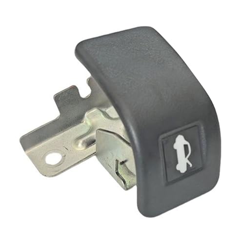 Poignée supplémentaire en métal ABS argent pour couvercle de moteur élégant et durable