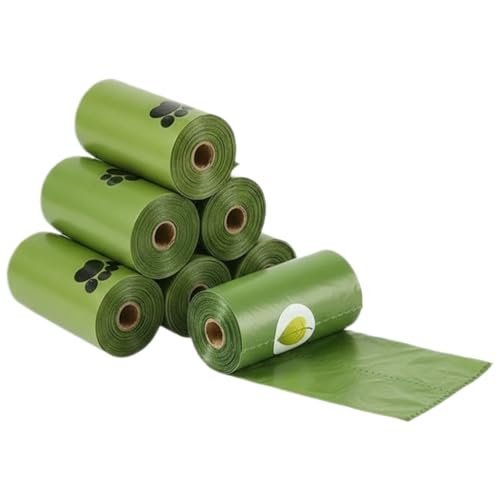 Image of Disposable Dog Poop Bags Rolls - Smell-Proof Scented, Thickened Leak-Proof, Sturdy Durable, 510 Bags per Pack, Dog Pet Supplies