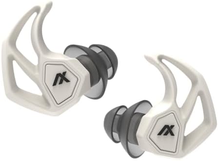 AXIL X30i Noise Reduction Ear Plugs - Desert Tan - Hear-Through Mode Hearing Protection for Concerts, Live Events, Shooting, Sports