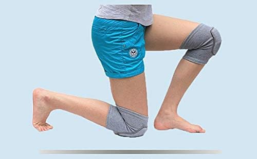 Miniatura 5 de MINILUJIA Rodilleras suaves y transpirables para niños, mangas elásticas antideslizantes de esponja, flexibles para niños, rodilleras protectoras de