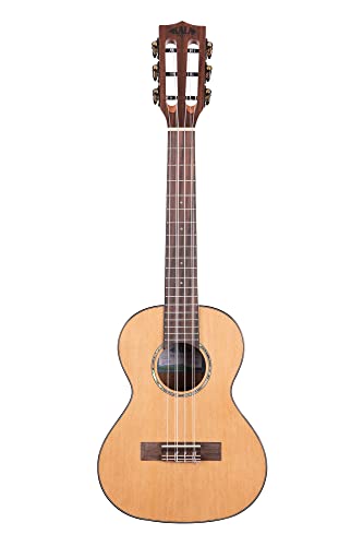 Kala KA-SCAC-T6-BAG – Solid Cedar Top Acacia, ukulélé Ténor 6 cordes, livré avec housse - Les Beatles, Paul McCartney, John Lennon, RIngo Starr, George Harrison Kala KA-SCAC-T6-BAG - Solid Cedar Top Acacia, ukulélé Ténor 6 cordes, livré avec housse
