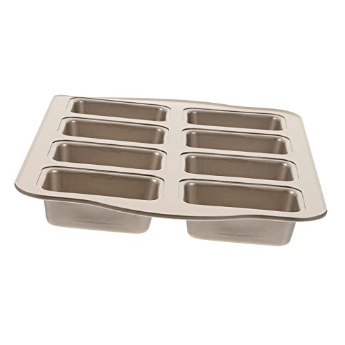 Cabilock Mini Baking Pans Non Stick Carbon Steel Bread Baking Moulds for DIY Cakes and Breads Design for Shaped Treats for Home and Professional Use