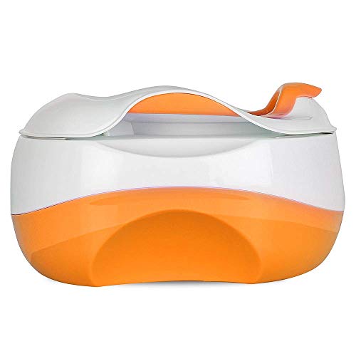 Image of LuvLap 3 in 1 Baby Potty Training Seat, Potty pot, potty seat cum removable toilet seat, for 1 + Year child, potty chair for baby suitable for potty training of Boys & Girls (Orange)