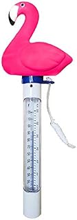 Floating Pool Thermometer, Large Display with String Easy to Read, Shatter Resistant,