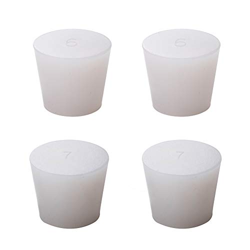 INCREWAY tapón de la botella, 4 piezas silicón sellado tapón de botella...