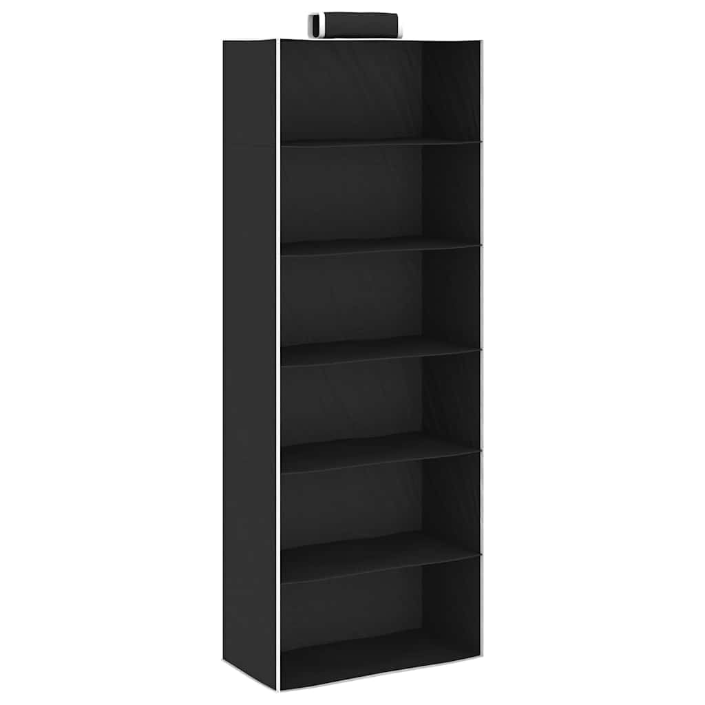 Haus & Garten, Möbel-Hängeschrank-Organizer, 2 Stück, mit 6 Ablagen, Stoff