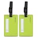 Travelon Set of 2 Luggage Tags-Swivel, Lime