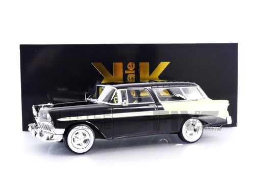 Modelo coleccionable Chevrolet Bel Air Nomad 1956 1/18 miniatura 1