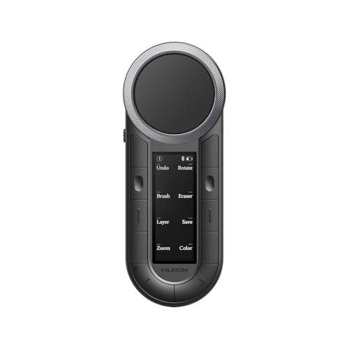 Amazon | HUION 左手デバイス 片手キーボード bluetooth 5.0