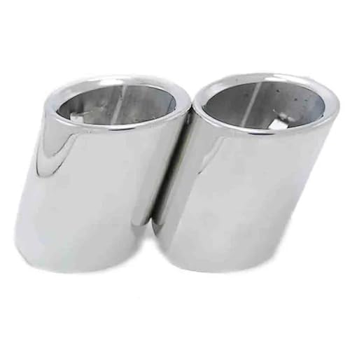 Couvercle de silencieux d'échappement pour BMW E60 F10 finition chrome