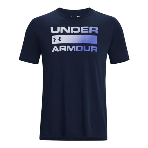 Under Armour Team - Camiseta de Manga Corta - 1329582, Azul,Large