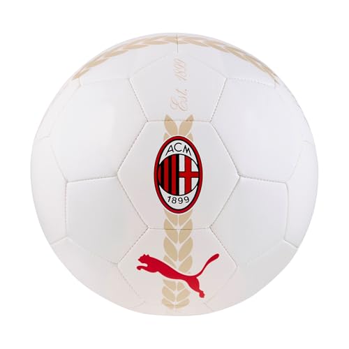 Ballon de football AC Milan Puma taille 5 blanc ballon entraînement