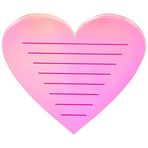 LALAFINA Eyelash Extension Tray, lash tray lash grafting pallet lash glue pallet holder Heart Shape Design