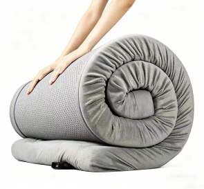 GarveeLife Roll Up Floors Mat, Memory Foam Camping Mattress