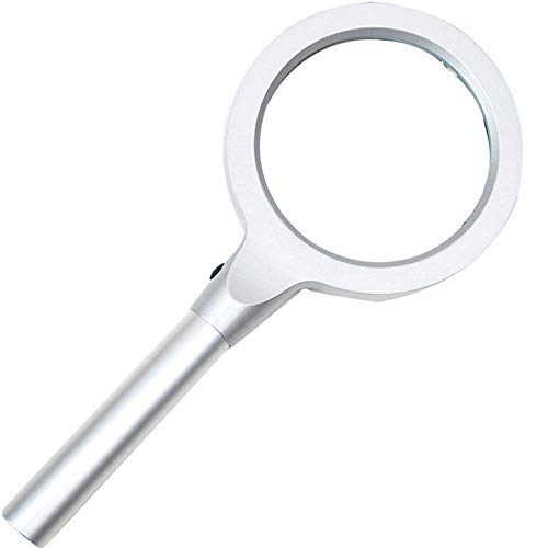 Wohnaccessoires Hochauflösende Handlupe HD-Glas Optische Hochleistungslupe Tablet Älteres Kind Leselupe