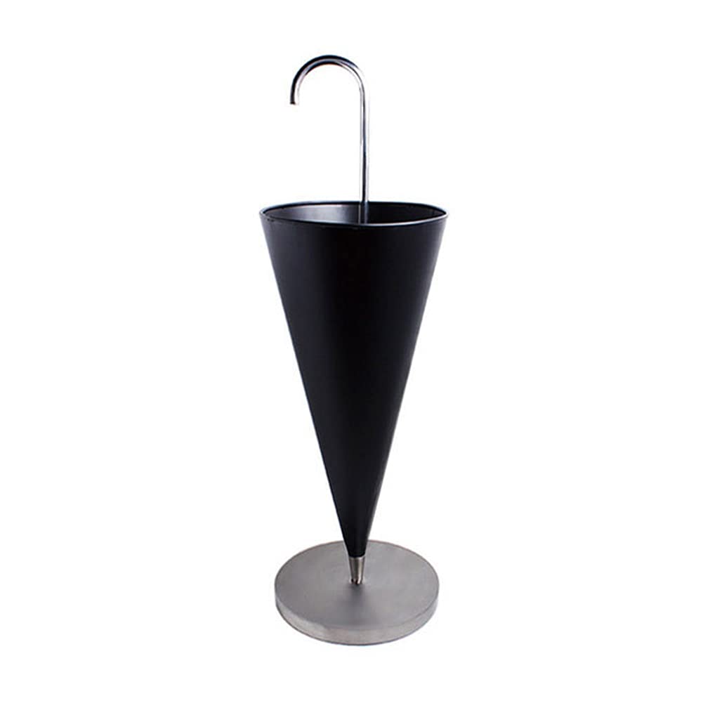 Gonmdopy Black Umbrella Stand, Household Umbrella Stand, Metal Umbrella Rack