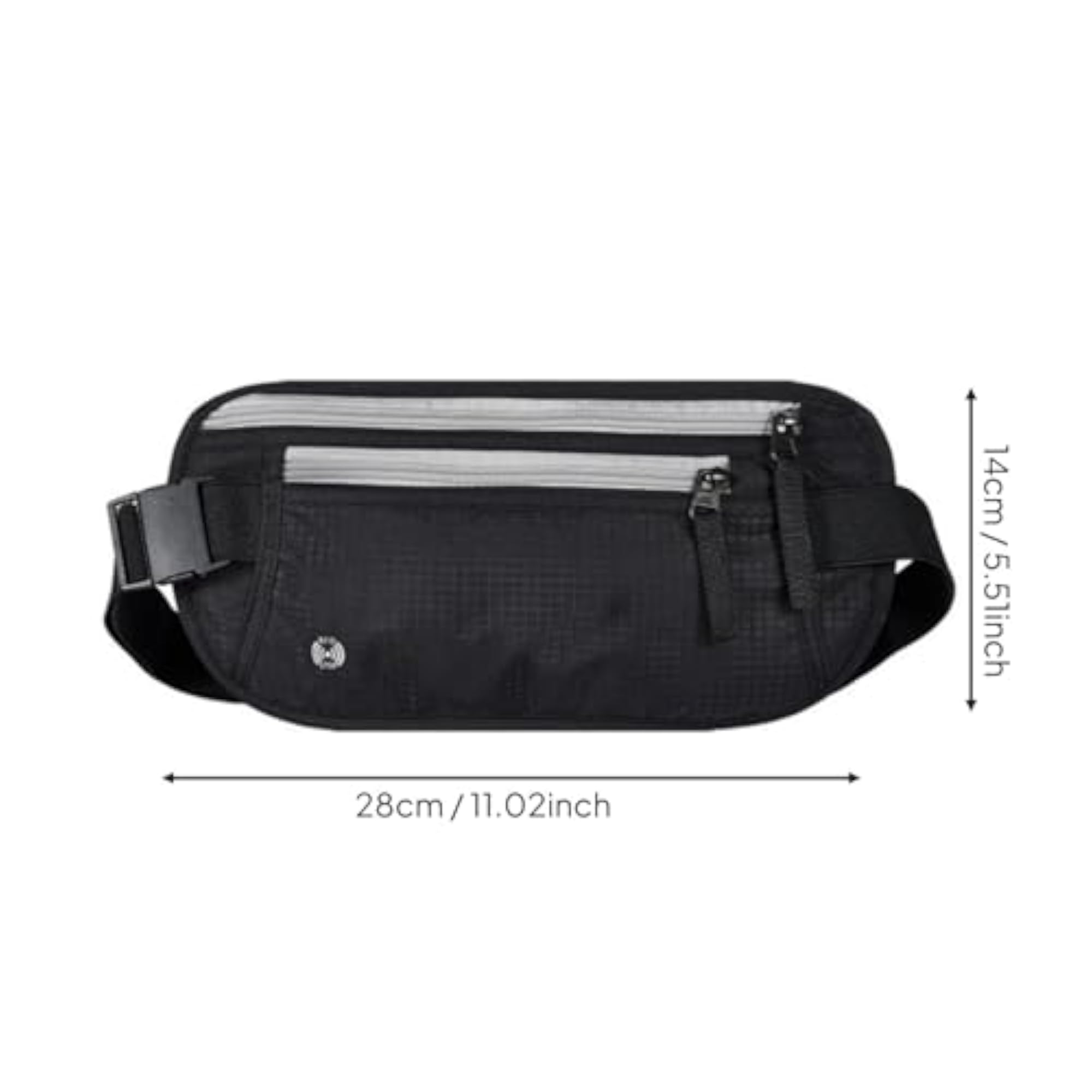 Water-Resistant Hidden Passport Holder Bag