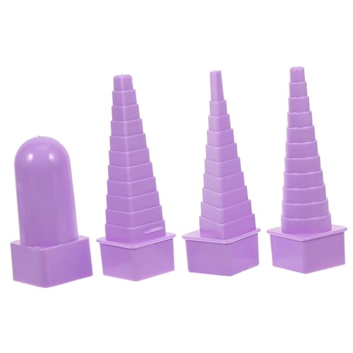 HOODANCOS 4pcs Paper Quilling Tool Wire Winding Tower Slotted Paper Quilling Kit