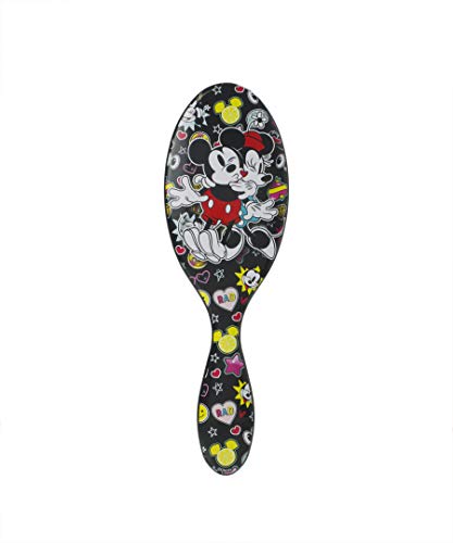 Wet Brush Disney Original Detangler Hair Brush - Mickey Kisses Minnie - Comb for Women, Men and Kids - Wet or Dry – Removes Knots and Tangles - Natural, Straight, Thick, and Curly Hair