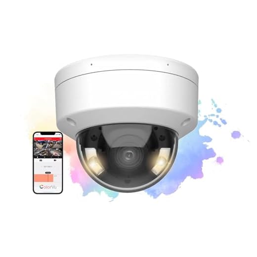 4MP Full Color Dome IP Security Camera