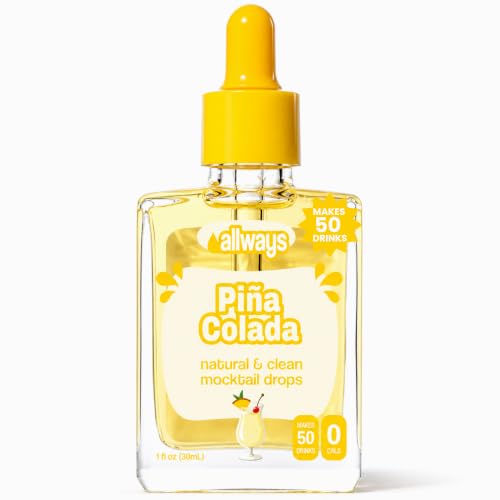 Image of Allways Drops Pina Colada Water Enhancer | Sugar Free | 50 Servings
