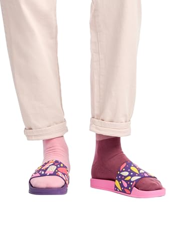 Dedoles Unisex Sliders & Slippers Non-Slip Shower Sandals Funny Designs Beach Shoes for Home Garden Bathroom Poolside Gift, Colour: Ice Lollies, Size: 8 UK - Image 6