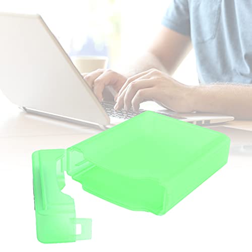 Caja protectora para disco duro 3.5in ABS transparente verde miniatura 6
