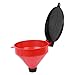 WirthCo 32425 Funnel King Propylene Drum Funnel with Lockable Lid - 4 Quart Capacity
