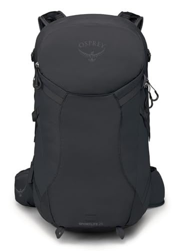 Osprey Sportlite Unisex Backpack, 25L, Dark Charcoal Grey, M/L