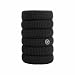 GIMME Bands No Break Thick Hair Ties 6PC (Black Onyx)
