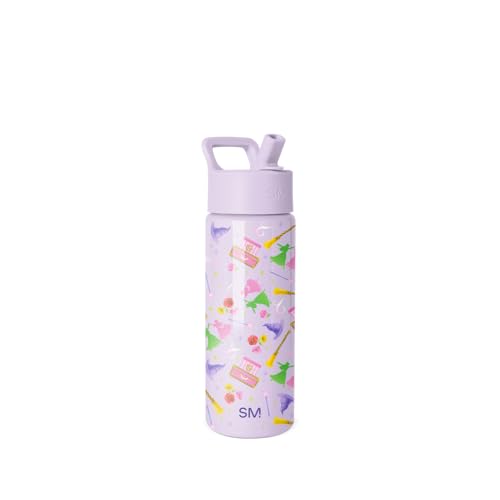 Image of Simple Modern Wicked Kids Water Bottle with Straw Lid | 18oz Insulated Stainless Steel Kids Tumbler & Spill Proof Toddler Cup for School, Girls, Boys | Summit | Wicked Friends