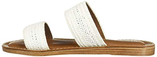 Bella Vita Sandália feminina Bella Vita Imo-Italy, Tecido branco, 11 X-Wide