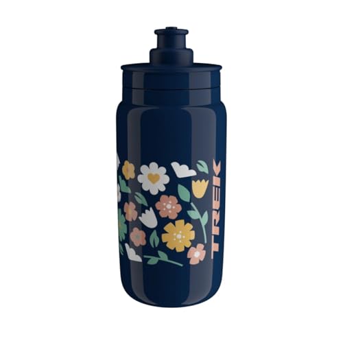 Trek Fly Floral Fahrrad Trinkflasche 550ml blau/gelb