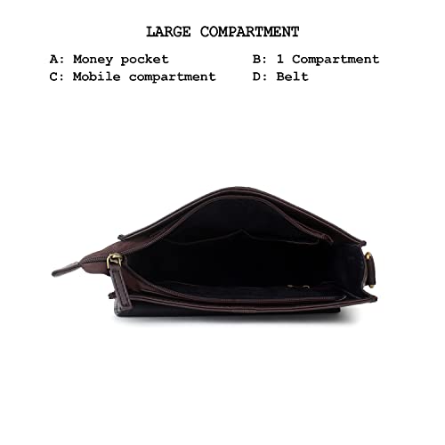 Image of Yelloe Solid Messenger Bag