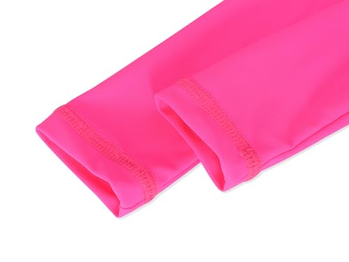 Image of Girls Swimwear Rash Guard One Piece Swimsuit Kids Bathing Suit Sunsuit