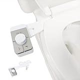 Bidet Attachment for Toilet, ual Nozzle Toilet Bidet Sprayer with Soft and Comfortable Cleaning for Existing Toilets Seat