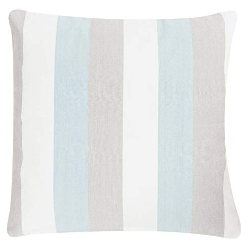 Linen & More Coussin décoratif en Coton Bleu 50 x 50 cm Cover