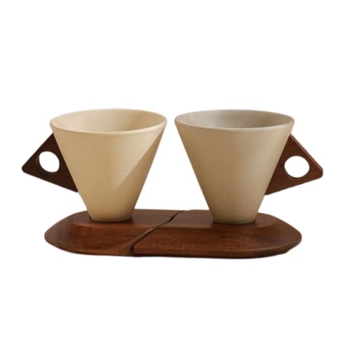 Shurhome Set di tazze da latte in ceramica, M