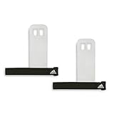 Verstellbarer Verschluss adidas Fitness Lifting hand grips pair, schwarz/Grau, L/XL