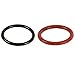 Price comparison product image (Pack of 2) Power Steering Pump Rubber Inlet & Outlet O-Ring Seals 34439FG000 34439AE021 Compatible with Impreza WRX STI Legacy Outback Subaru P/S Hi Pressure Hose
