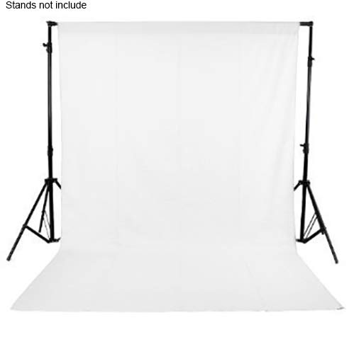Image of GiftMax 8 x10 FT LEKERA Backdrop Photo Light Studio Photography Background, (White)