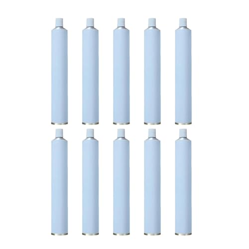 MagiDeal Lot de 10 tubes de peinture à l' vides, tubes de dentifrice, contenants métalliques non scellés de 60 ml pour gouaches, échantillons