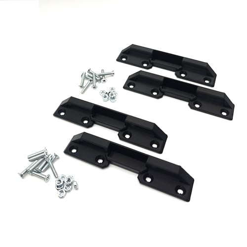 L-BOXX Halter für L BOXX Sortimo | L-SAFE Sicherung Fixierung | Werkzeugkoffer-Fixierung |4 LBOXX Halter zum Aufschrauben mit Befestigungsmaterial