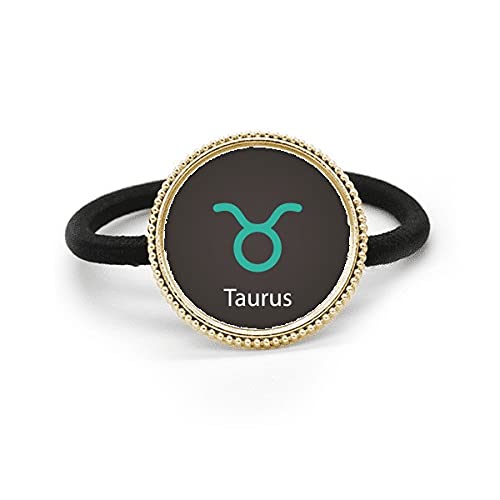 May April Taurus Constellation Hair Tie: coletero de metal plateado
